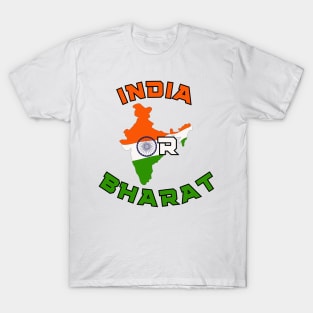 India or Bharat - Akhand All Together T-Shirt
